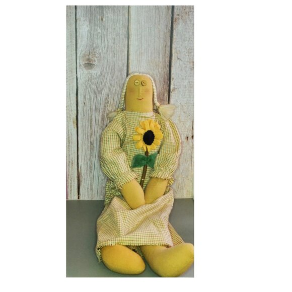 Olde Memories Collection Primitive Cloth Doll Home Decor Colonial Farmhouse - Picture 1 of 7